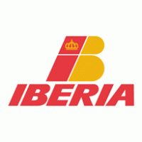 Iberia Airlines Vertical logo vector logo