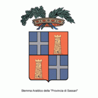 Stemma araldico della Provincia di Sassari (Sardinia – ITALY) logo vector logo