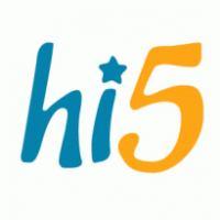 Hi 5 logo vector logo