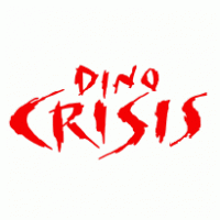 Dino crisis logo vector logo