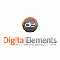 Digital Elements logo vector logo