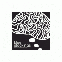 Blue Stockings logo vector logo