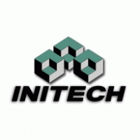 INITECH – coloured logo vector logo