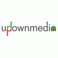 updownmedia logo vector logo