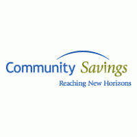 Community Savings logo vector logo