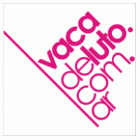 vacadeluto diseño & comunicacion site logo vector logo