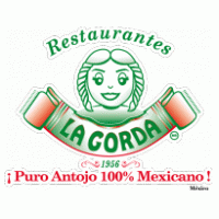 Restaurantes La Gorda logo vector logo