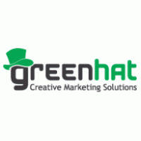 Green Hat logo vector logo