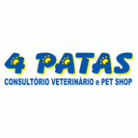 4 Patas logo vector logo