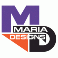 Maria Designs logo vector logo