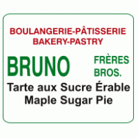 Boulangerie Bruno et fr logo vector logo