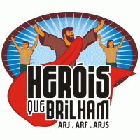 Heróis que Brilham logo vector logo