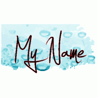 My Name logo vector logo