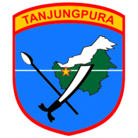 KODAM XII Tanjungpura logo vector logo