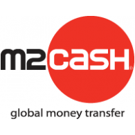 m2cash logo vector logo