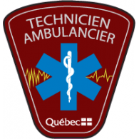 Technicien Ambulancier Quebec logo vector logo