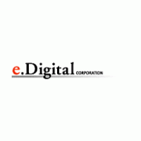 e.Digital Corporation logo vector logo