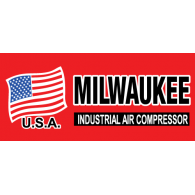 Milwaukee Industrial Air Compressor logo vector logo