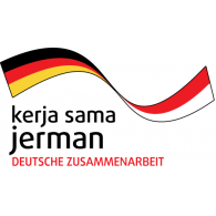 Kerja sama Jerman logo vector logo