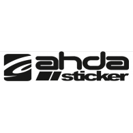 Ahda Sticker logo vector logo