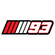 Marc Marquez 93 logo vector logo
