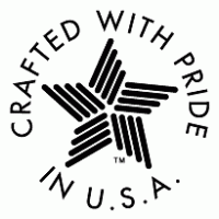 Crafted With Pride logo vector logo