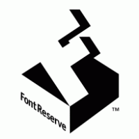 FontReserve logo vector logo