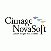 Cimage NovaSoft logo vector logo