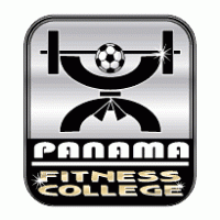 Panama Fitness College logo vector logo