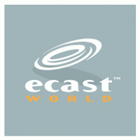Ecast World logo vector logo