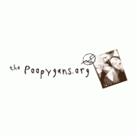 Poopygans logo vector logo