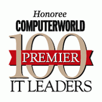 100 Premier IT Leaders logo vector logo