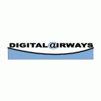 DigitalAirways logo vector logo
