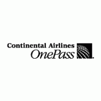 Continental Airlines OnePass logo vector logo