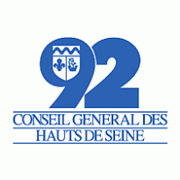 Conseil General Des Hauts De Seine 92 logo vector logo