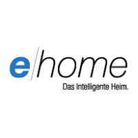 e/home logo vector logo