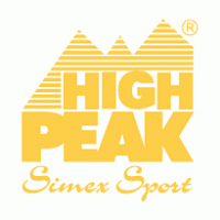 High Peak logo vector logo