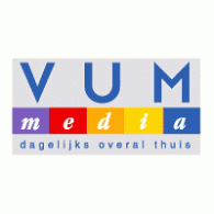 VUM media logo vector logo