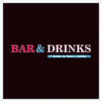 Bar & Drinks logo vector logo