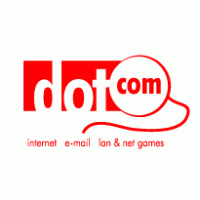 Dot-Com logo vector logo