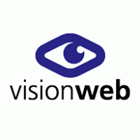 Visionweb logo vector logo