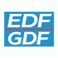 EDF GDF logo vector logo