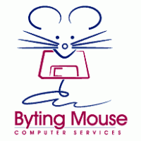 Byting Mouse logo vector logo