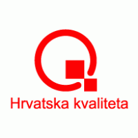 Hrvatska kvaliteta logo vector logo