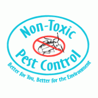 Non-Toxic Pest Control logo vector logo