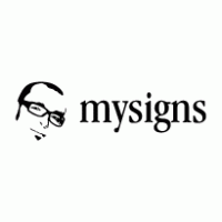 mysigns logo vector logo