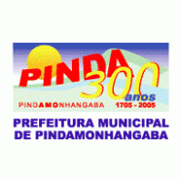 Pindamonhangaba 300 years logo vector logo