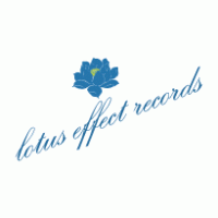 Lotus Effect Records logo vector logo