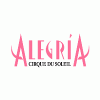 Alegria Cirque du Soleil logo vector logo