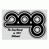 Radio Luxembourg 208 logo vector logo